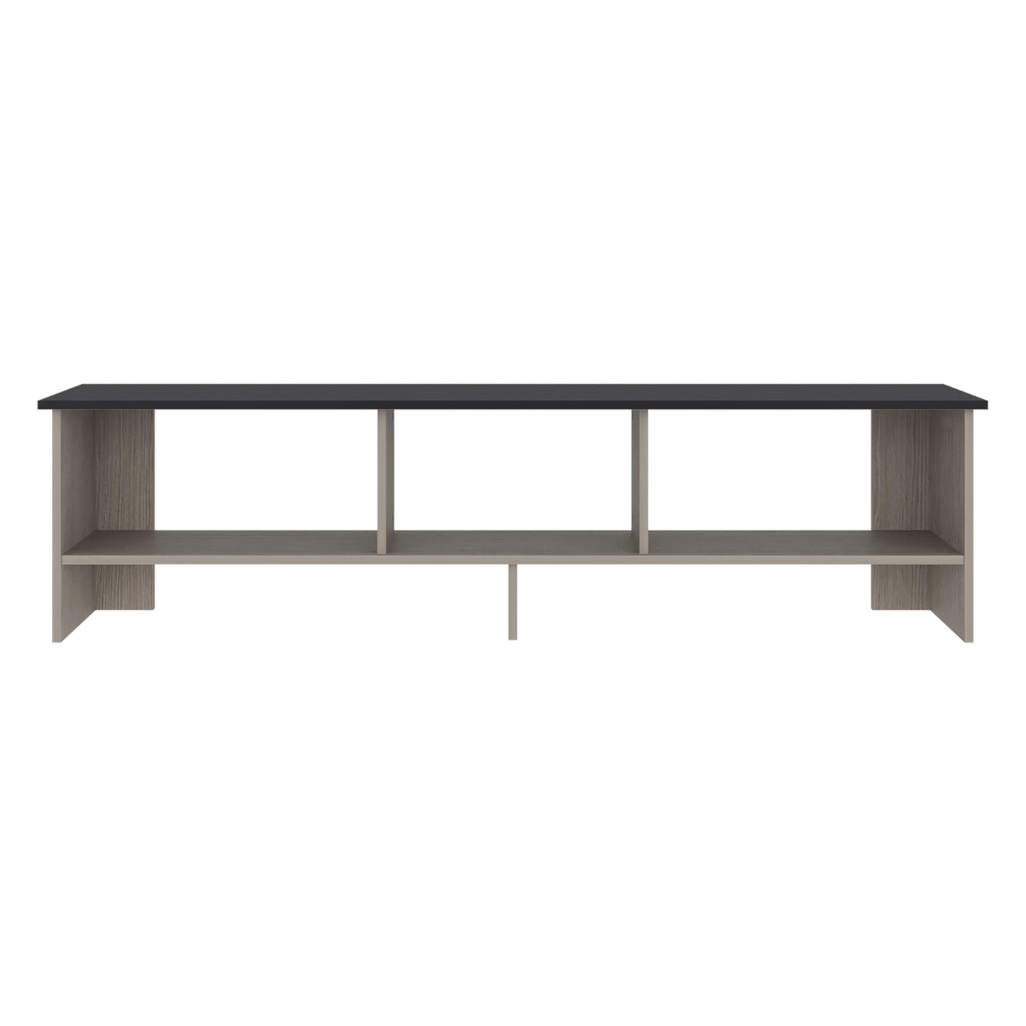 Belga 65" TV Stand with 4 Open Shelves, Modern Media Console for Living Room Entertainment Storage