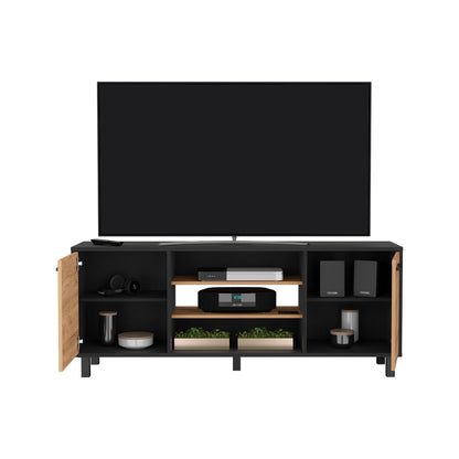 Kaia Tv Stand for TV´s up 55", Four Shelves, Three Shelves