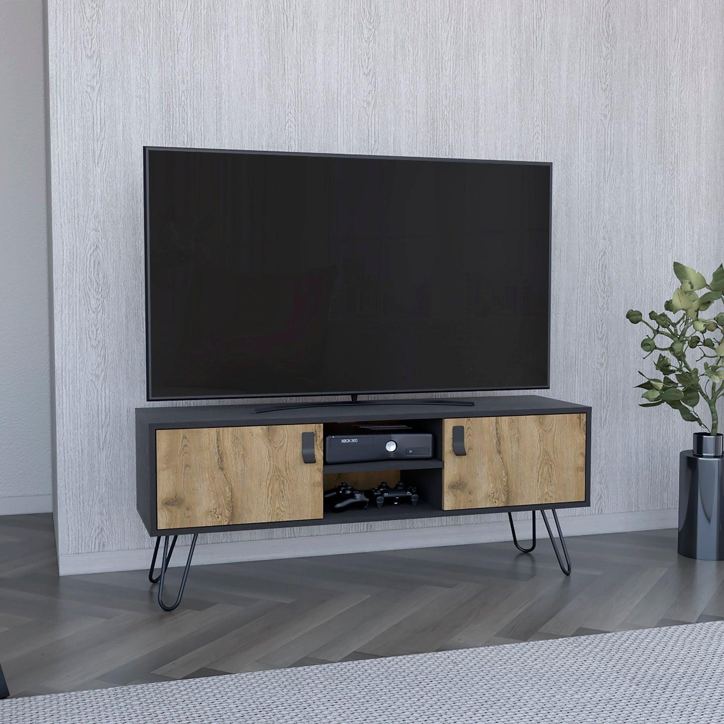 Huna Hairpin Legs TV Rack