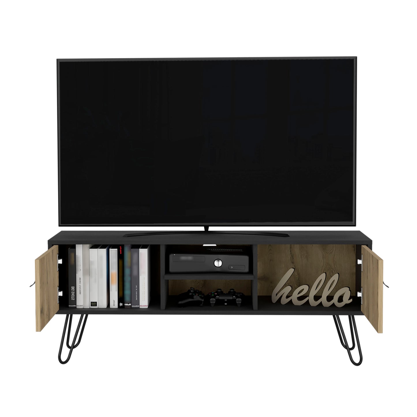 Huna Hairpin Legs TV Rack