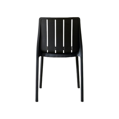 TuHome Alice Modern Dining Chair, Sophisticated High-Back Up - Black