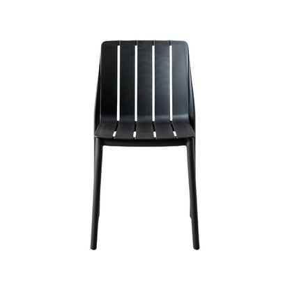 TuHome Alice Modern Dining Chair, Sophisticated High-Back Up - Black