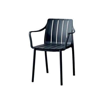 TuHome Alice Modern Dining Chair, Sophisticated High-Back Up - Black