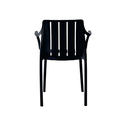 TuHome Alice Modern Dining Chair, Sophisticated High-Back Up - Black