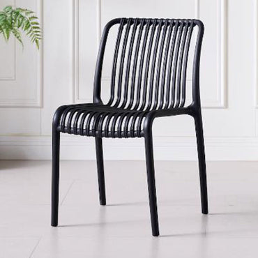 TuHome Terra Modern Dining Chair, Sophisticated High-Back Up - Black