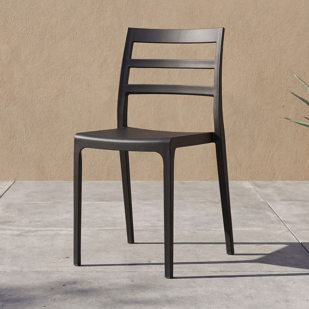 TuHome New York Modern Dining Chair, Contemporary Urban Acce - Black