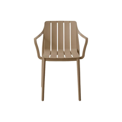 TuHome Alice Modern Dining Chair, Sophisticated High-Back Up - Taupe