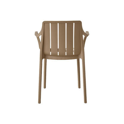 TuHome Alice Modern Dining Chair, Sophisticated High-Back Up - Taupe