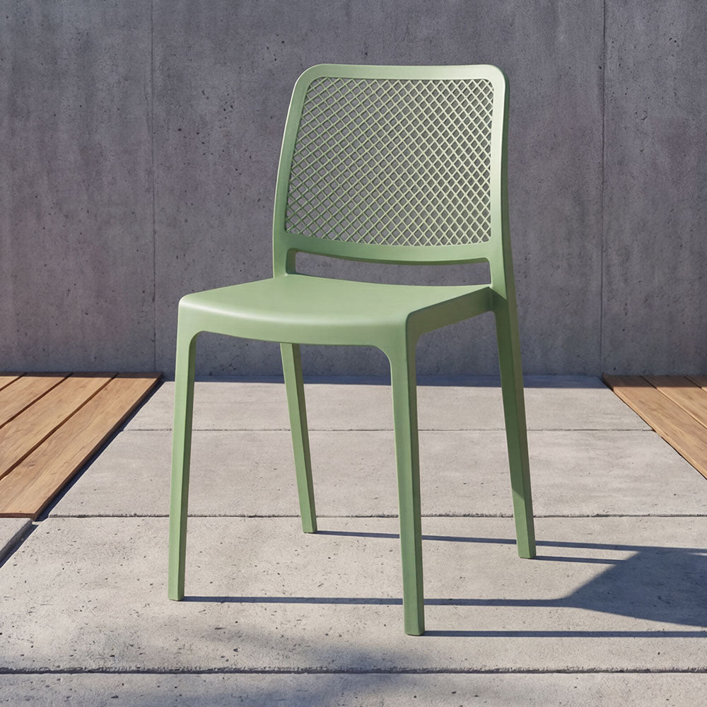 TuHome Manhattan Modern Dining Chair, Sophisticated High-Bac - Olive