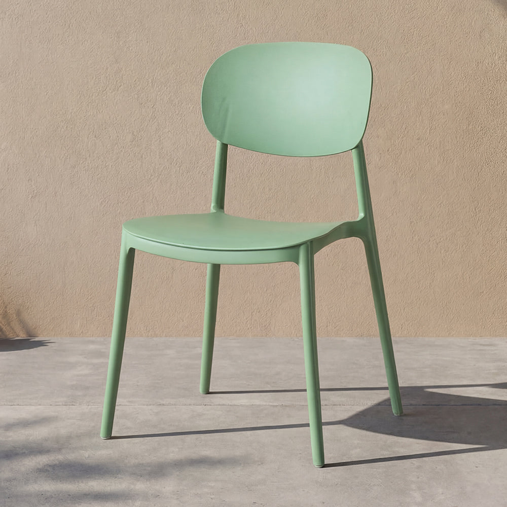 TuHome Milan Modern Dining Chair, Sophisticated High-Back Up - Olive
