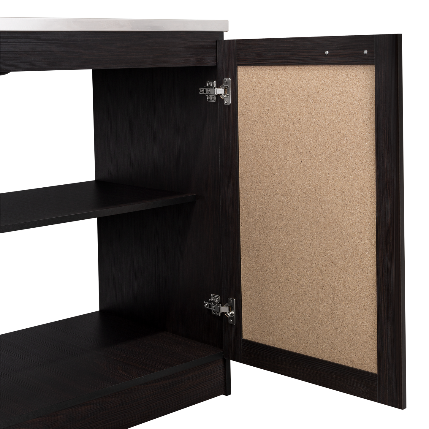 TUHOME Zurich Cabinet Set with Double Door Cabinet, Two Interior Shelves, Spacious Storage and Superior Top Surface for Organized Kitchen Spaces, Freestanding Solution for Home Efficiency and Daily Convenience