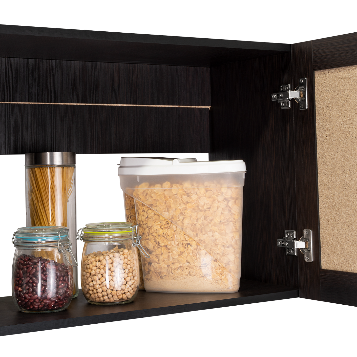 TUHOME Zurich Cabinet Set with Double Door Cabinet, Two Interior Shelves, Spacious Storage and Superior Top Surface for Organized Kitchen Spaces, Freestanding Solution for Home Efficiency and Daily Convenience