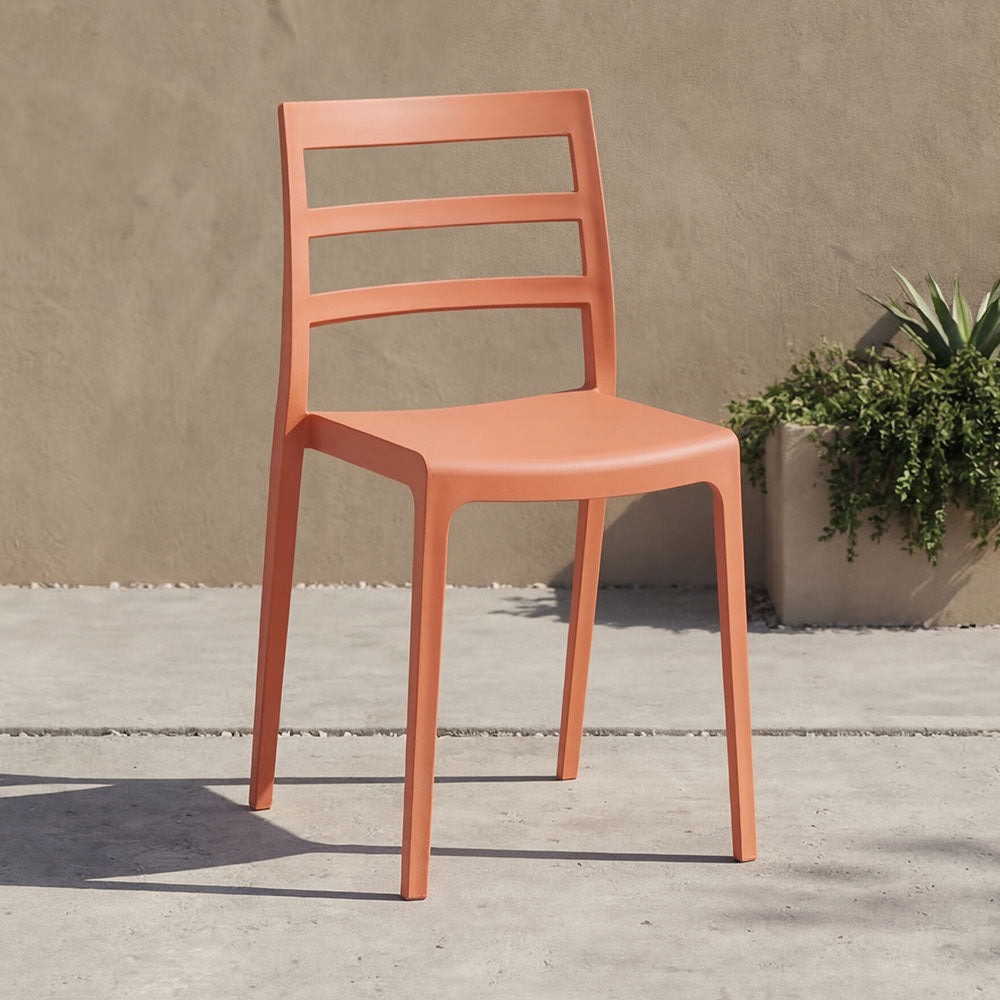 TuHome New York Modern Dining Chair, Contemporary Urban Acce - Terracotta