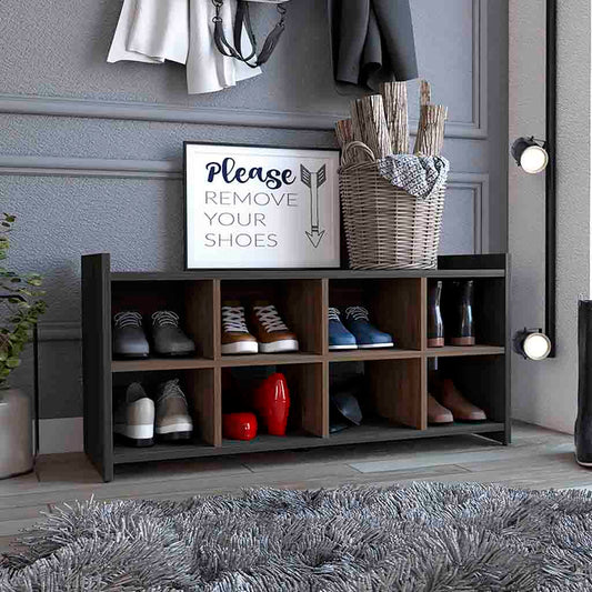 Entryway Storage Unit, Eight Shoe Capacity