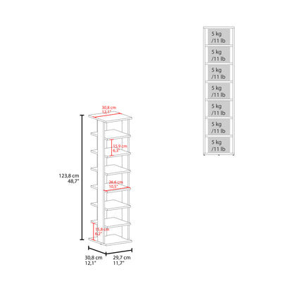 Odesto Vertical Shoe Rack