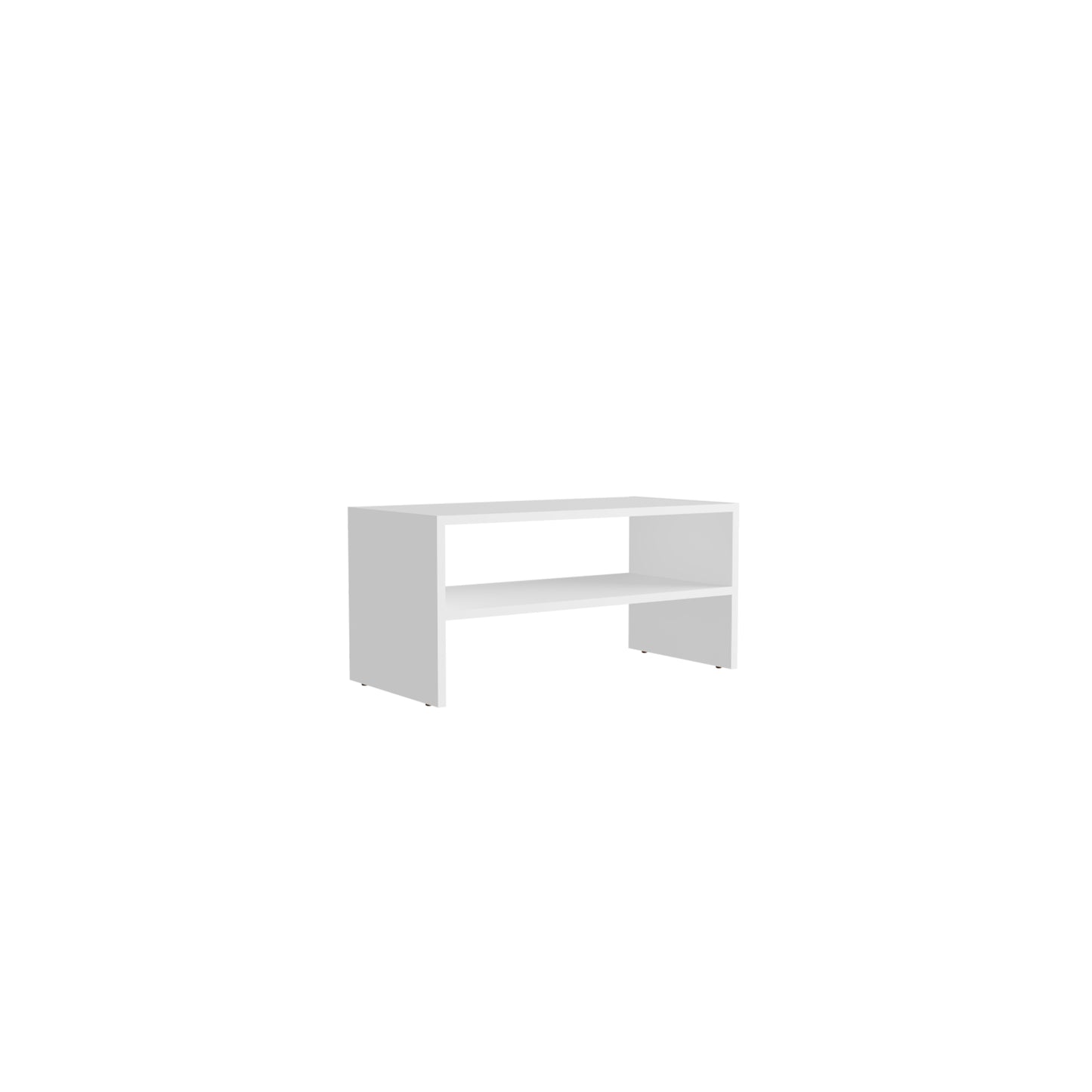 Silpa Small Shoe Rack with Three Open Shelves, Compact Modern Shoe Organizer for Entryway or Closet, 23.6” Wide