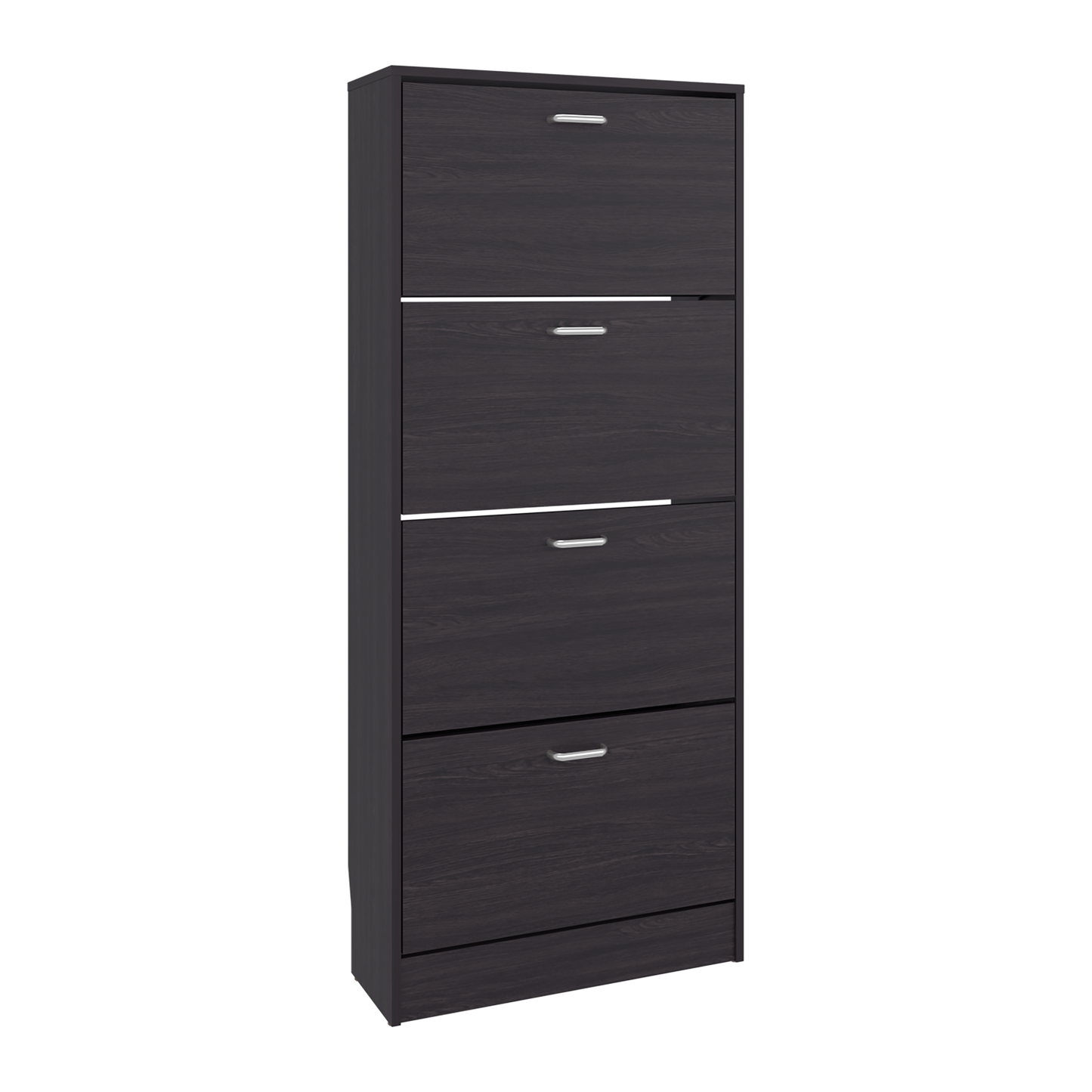 Inola 4 Door Shoe Rack Cabinet for Entryway and Home Storage, Space-Saving Shoe Organizer with Enclosed Design, Modern Style for Hallway or Bedroom Use