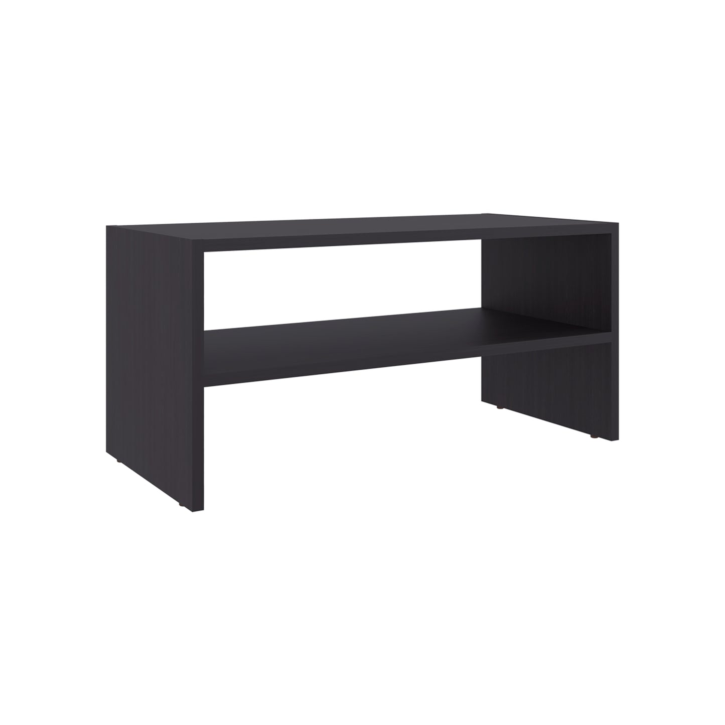 Silpa Small Shoe Rack with Three Open Shelves, Compact Modern Shoe Organizer for Entryway or Closet, 23.6” Wide