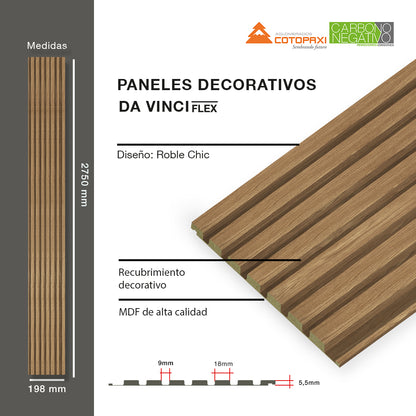 Flexible MDF Wall Panel - Textured Surface for Noise Reduction, Ready to Paint, White, 0.22" Depth, 7.79" Width, 108.27" Height, Easy Installation