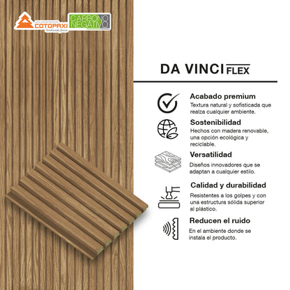 Flexible MDF Wall Panel - Textured Surface for Noise Reduction, Ready to Paint, White, 0.22" Depth, 7.79" Width, 108.27" Height, Easy Installation