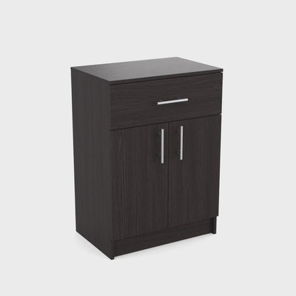 Mayorca Multistorage Pantry Cabinet, One Drawer, Two Interior Shelves Ivory - Natural Oak