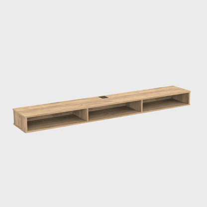 Floating Tv Stand Luft 71" Wide with three shelves