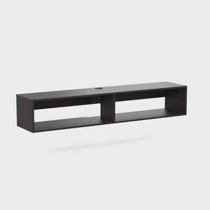 Eco Floating Tv Stand 59" Wide with Two Shelves