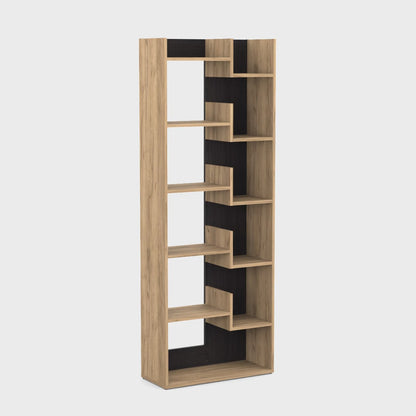 Bookcase Clover with Eleven Shelves