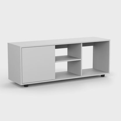 Arion Modern Coffee Table with Open Shelf Storage and One Big Drawer, Two-Tone Living Room Center Table with Wide Top Surface
