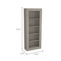 Andina Bookcase, Vertical Design, Five Shelves