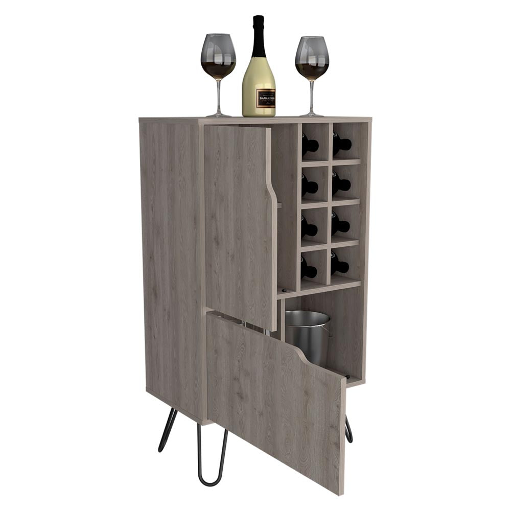 Manhattan Bar Cabinet TuHome Light Oak 