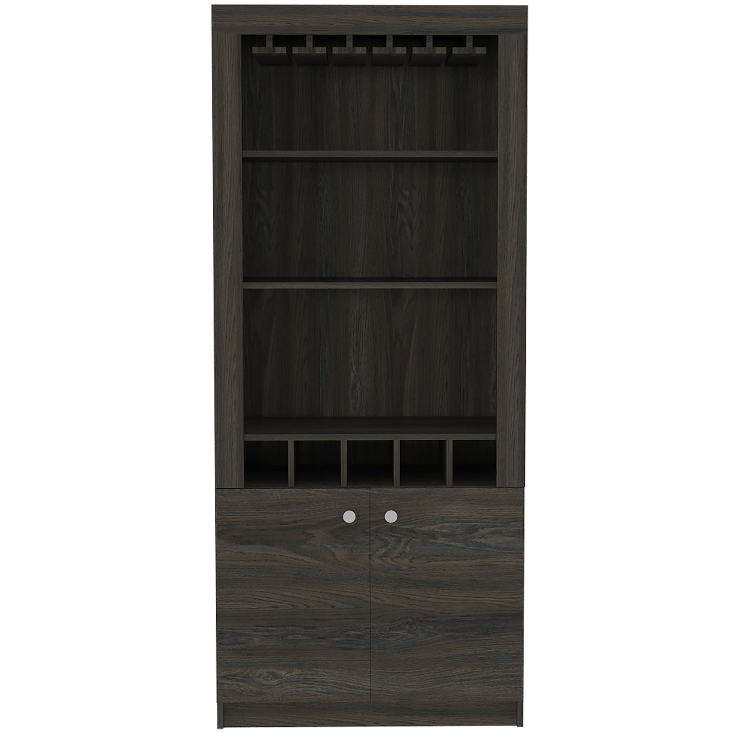 Twin Bar 2 Piece Living Room Set, Bar Cabinet + Bar Cabinet