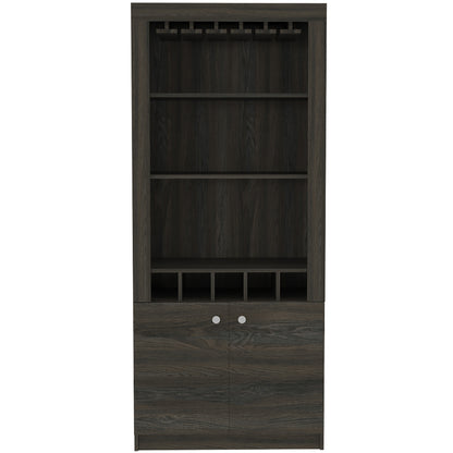 Twin Bar 2 Piece Living Room Set, Bar Cabinet + Bar Cabinet