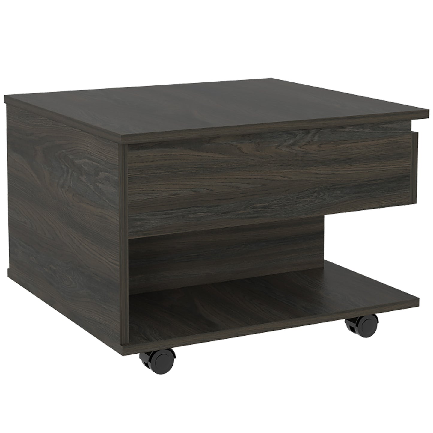 Cheshire 2 Piece Living Room Set, Bar Cabinet +  Coffee Table, Carbon Espresso Finish