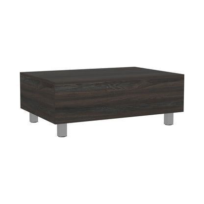 Bradford 2 Piece Living Room Set, Bar Cabinet + Coffee Table, Carbon Espresso Finish