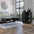 Vassel  2 Piece Living Room Set, Bar Cart + Coffee Table