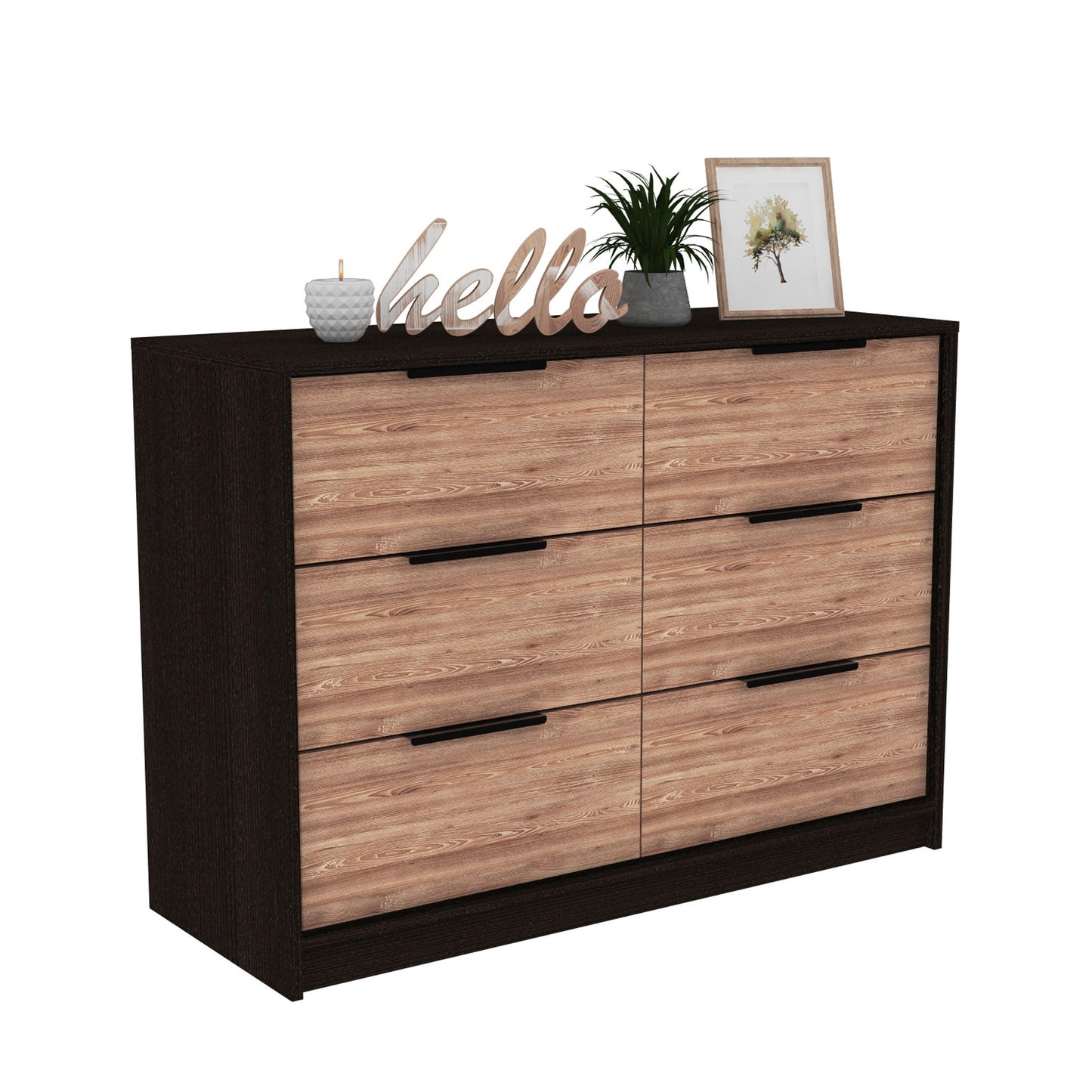 Dresser TuHome Black Wengue-Pine 