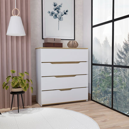 compact dresser Oak Bedroom with 3 Drawers, Mid Century Modern Wooden Closet Storage Organizer, Small Dressers Suitable for Living Room, Nursery, and Hallway The oil Penelope Narrow 5-Drawer Dresser (26")