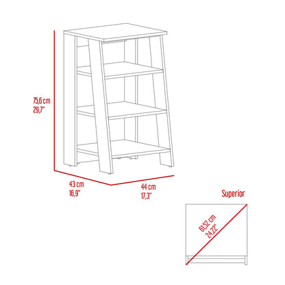 St. Clair Linen Cabinet, Four Shelves