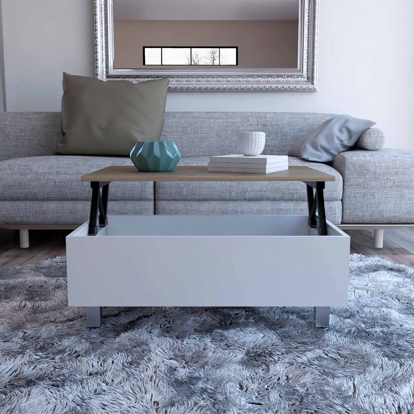 Coffee Table TuHome White 