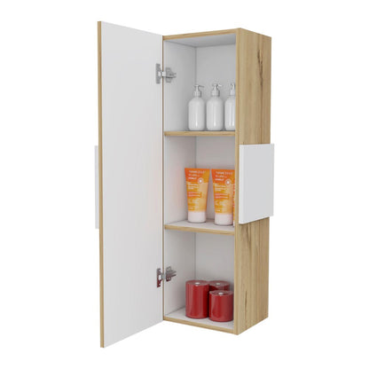 TuHome Light Oak Medicine Cabinet 