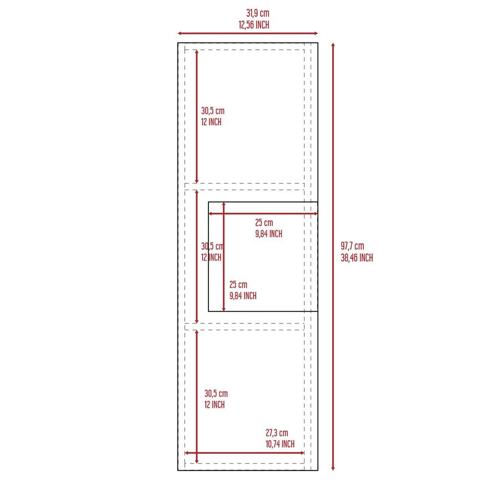 Measurements Medicine Cabinet TuHome 