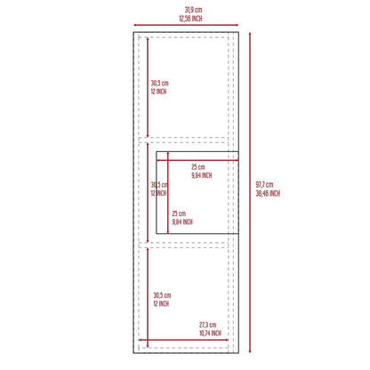 Measurements Medicine Cabinet TuHome 