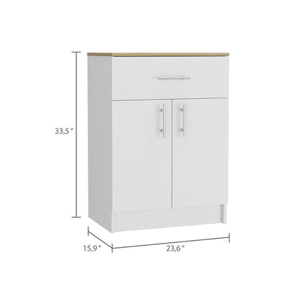 Mayorca Multistorage Pantry Cabin, One Drawer, Two Interior Shelves