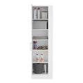 Lilo Storage Cabinet, Broom Hangers, Internal Shelves