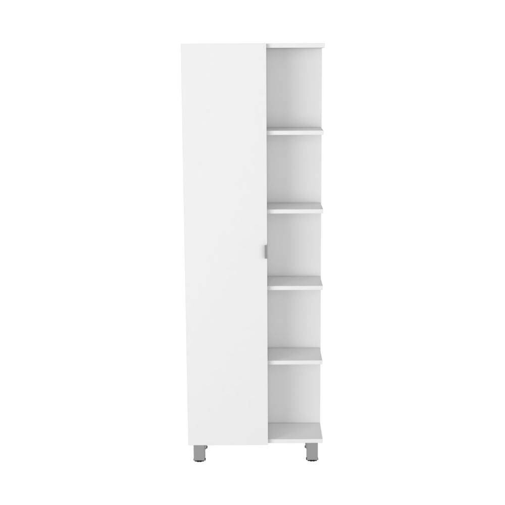 Fiore Linen Cabinet, with five shallow shelves