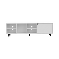 Valdivia Tv Stand for TV´s up 70", Four Open Shelves, Five Legs