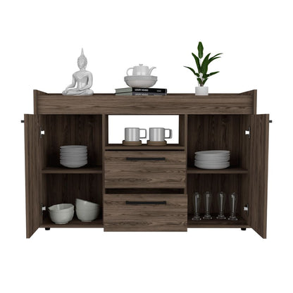 Lombardo Sideboard, Two Drawers, Double Door Cabinets