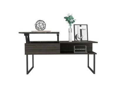 Armin Lift Top Coffee Table, One Shelf