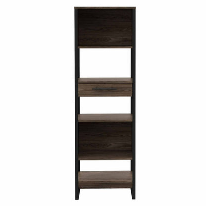 Russo Bookcase, One Drawer, Multiple Shelves